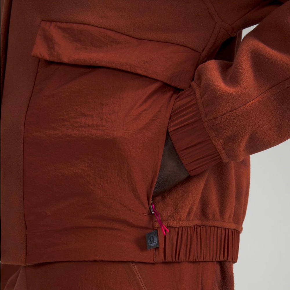 Lululemon LAB Fleece Jacket Diamond Dye - Picture 4 of 8